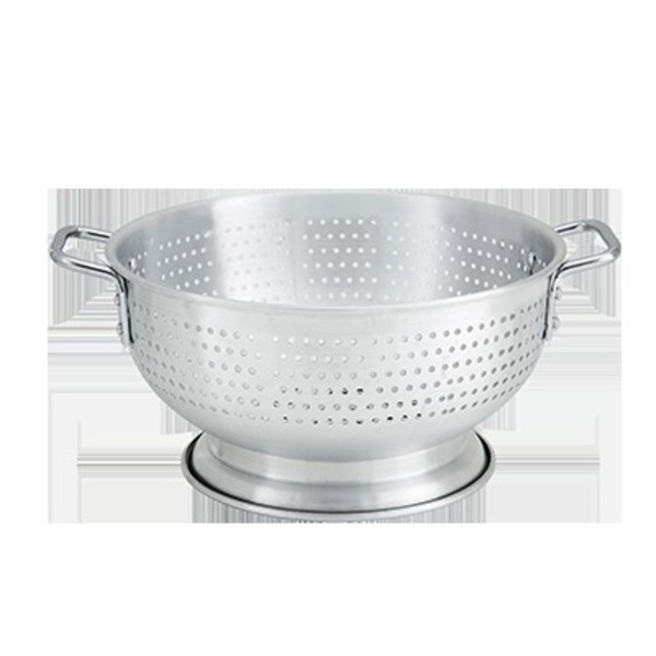 Stanton Trading Heavy gauge aluminum colander 11 Qt Riveted Handles 15"dia. 61111